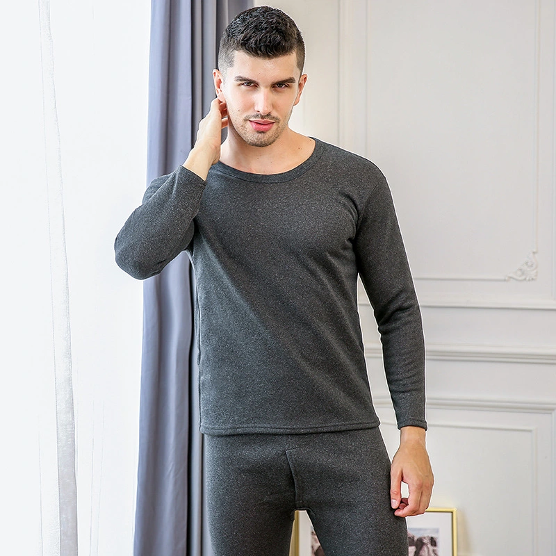 Men′s Thermal Underwear Set, Soft Fleece Lined Long Johns, Winter Warm Base Layer Top & Bottom