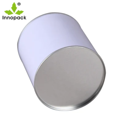 Imballaggio in barattolo di latta di vernice rotonda in metallo con coperchio a leva personalizzabile per colla e rivestimento