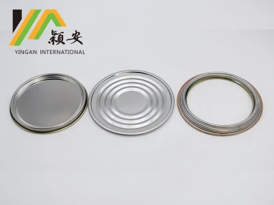 Fornitore della Cina di componente del barattolo di latta Componente del barattolo di vernice metallica del coperchio dell'anello inferiore della banda stagnata